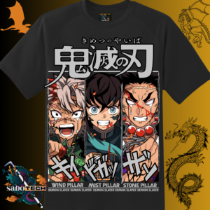 Demon Slayer T-Shirts – Three Characters