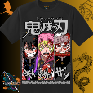 Demon Slayer T-Shirts – Three Characters